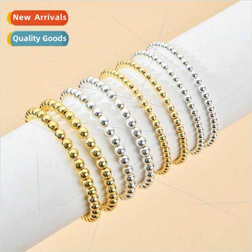 New 18k Gold Plated Beads Hemate Beaded Bracelet Stch Beaded
