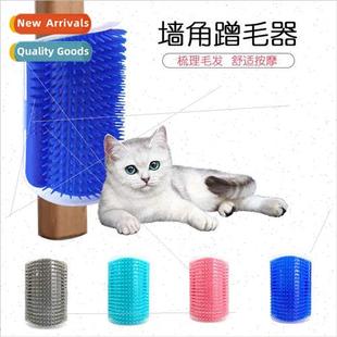 Massager Pet Scrubber Corner Scratch Cat