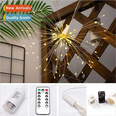 LED hanging fireworks lights a tow five copper wire lights o
