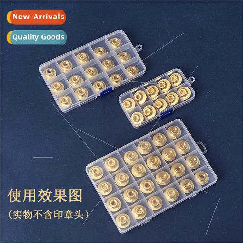 Fire Lacquer Stamp Organizer 适用Stamp Heads 10pcs/15pcs/24p