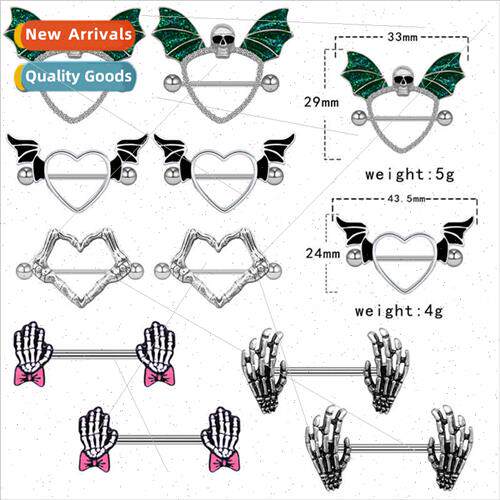 Europe Personalized Europe pple Ring Bra Ring Hip Hop Punk B