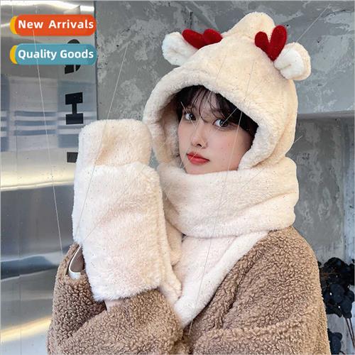 Deer hat female fall winter cute winter plush warm onePCS ea