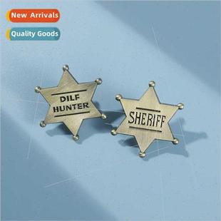 hexagonal star shape Creative high sense simple grade design