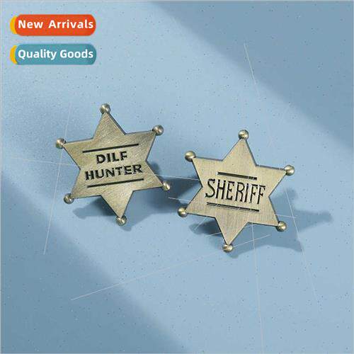 Creative design sense hexagonal star shape simple high-grade