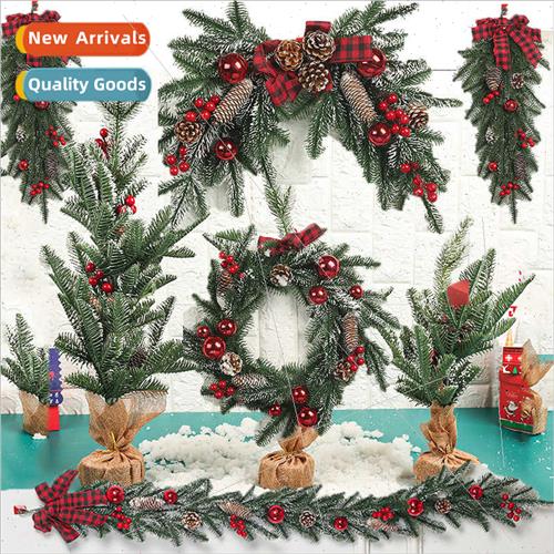Christmas decoration PE rattan branches upside down e Christ