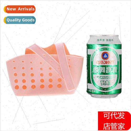 Adjustable Snap Drainage Hanging Bag Kchen nk Shelf nk Spong