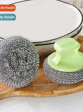 Wh handle pot brush cleaning brush wash pot brush kchen clea