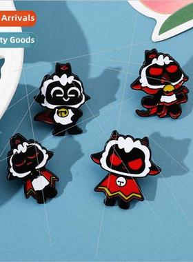 Cute cartoon personaly baa apocalypse brooch game  character