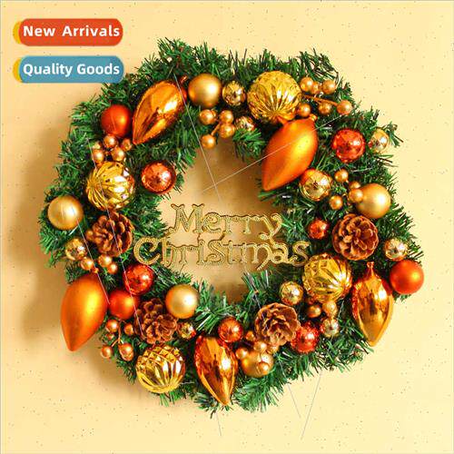 Christmas decorations pine cone wreath door hanging Christma