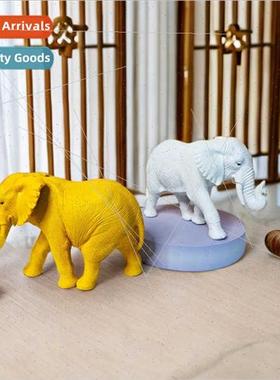 Scandinavian simplicy creative solid color simulation elepha