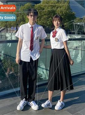 College Shirt Pleated Skirt Middle School Unims Class Unim S