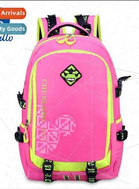 schoolbag boys 4-6 grades waterproof load reduction wearable