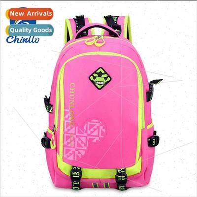 schoolbag boys 4-6 grades waterproof load reduction wearable