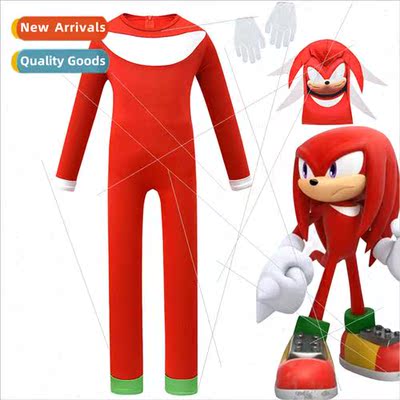 Europe Halloween Costumes Children Red Jumpsu COS Costumes S