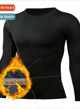 Padded warm sports tights fness running basketball outdoor t