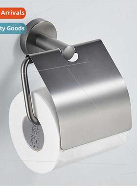 Brushed gunmetal gray paper roll holder 304 bathroom paper t