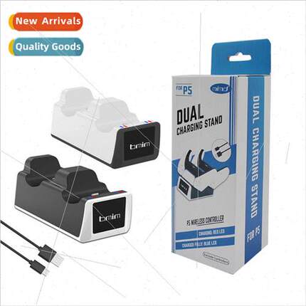 PS5 wireless controller dual charger PS5 gamepad charging ba