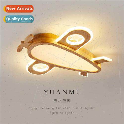 Children room bedroom light cartoon airplane boy creative gi