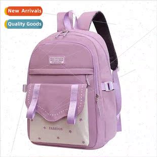 shoulder female lightweight Schoolbag capacy bag new large