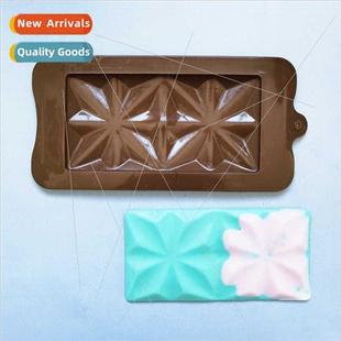 chocolate DIY cookie square pas cube crystal Ice licone cake