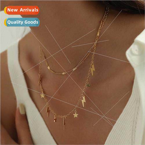 Europe necklace jewelry fashion set shooting nd multi-layer