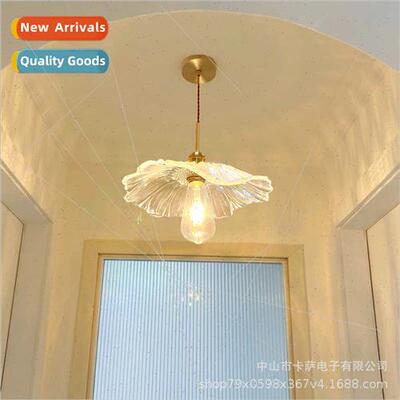 ght luxury retro aisle petal chandelier entryway entrance ba