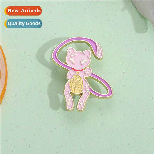 Creative Pokémon Brooch Cute Fantasy Shape Badge che Metal