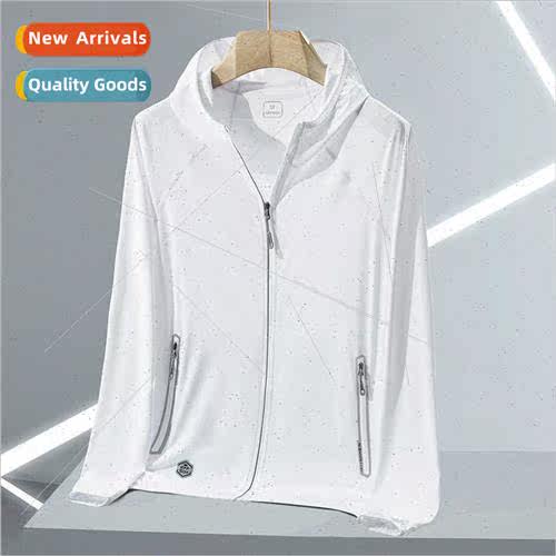 2023 new summer sunscreen clothing men women breathable skin