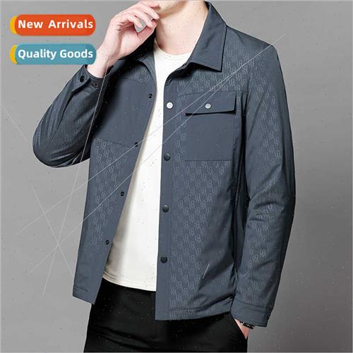 Men jackets spring fall nd high-end men lapel autumn paragra图片