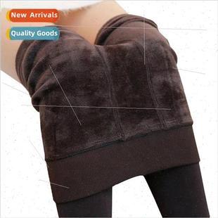 Warm Winter Leggings S-5XL Plus ze Women Warm Velvet Pant