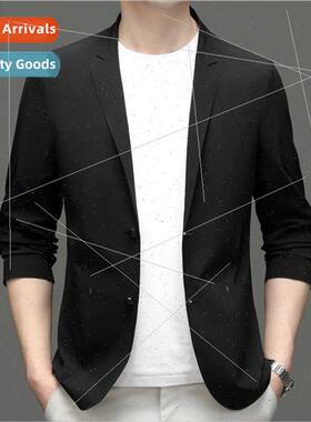 Men thin sun su men top ice silk spring summer fall casual s