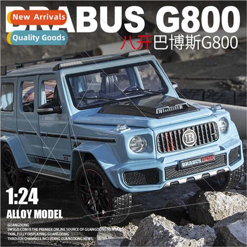 1:24 Babs G800 alloy car model to open door wh sound light b