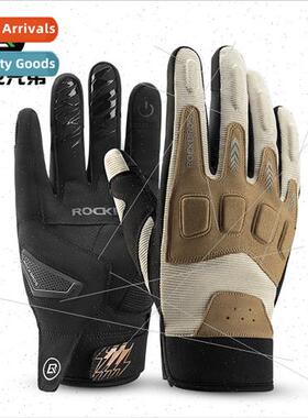 Bicycle gloves touch screen long finger men women motorcycle