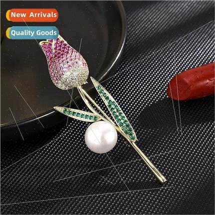 atmosphere versatile high-grade natural celebry coat brooch