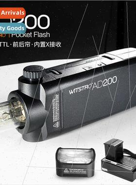 AD200 external flash lhium battery portable pocket light SLR