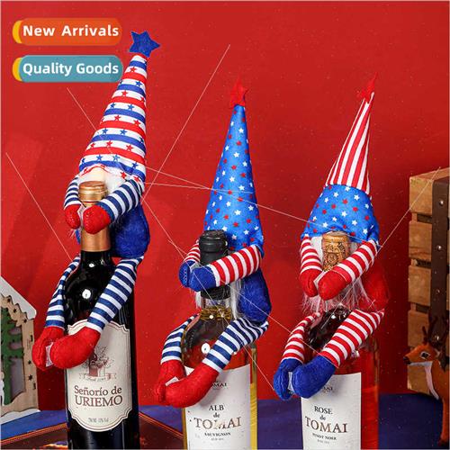 American Independence Day Pointed Hat Long Legs Pentagram Gn