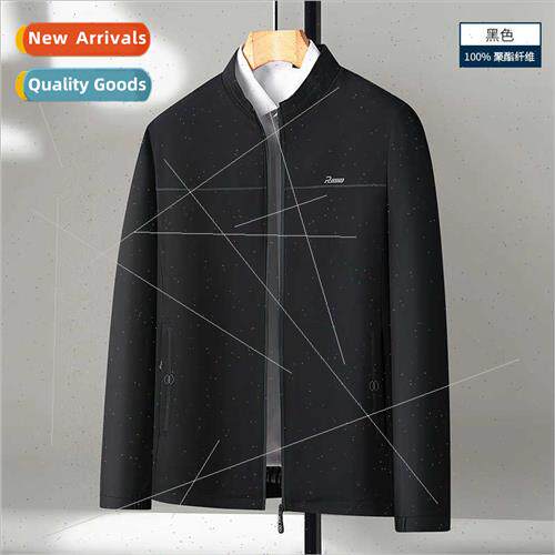 Jacket coat men spring fall middle-aged dad high-end leisure