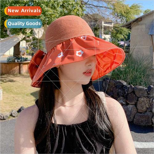 Korean  new summer hat female Japanese small fresh flowers c