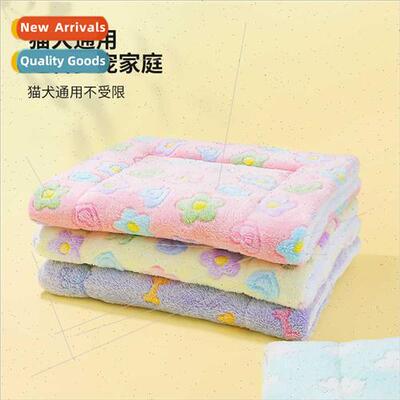 Pet mat thickened model winter warm cat dog blanket kennel k