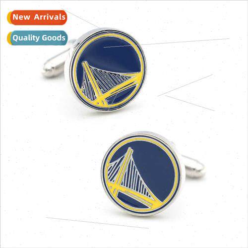 wind men boutique gift French cufflinks Warriors basketball