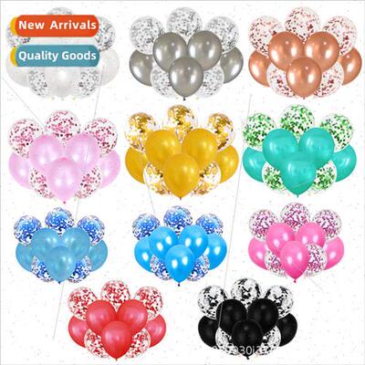 12 inch sequin pearl balloon set birthday celebration weddin