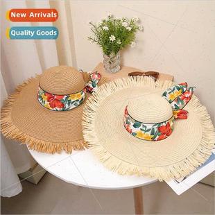 large brim straw Europe sunshade States hat Uned