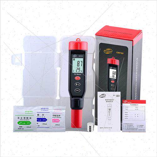 GM760 portable PH meter detector PH test pen soil acid alkal