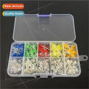 Green Yellow LED 5mm Roun Transparent Red Blue 200pcs Orange