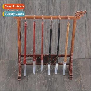 Redwood pen hanging pen holder 6 pins 12 hanging double drag