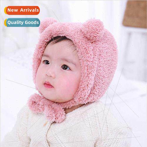 new hat men girls cap baby ear protection bear head cap chil
