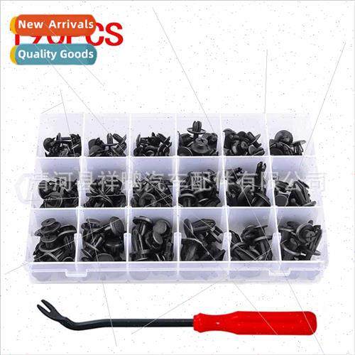 190pcs boxed snap car retaining clips fasteners 18 types nyl