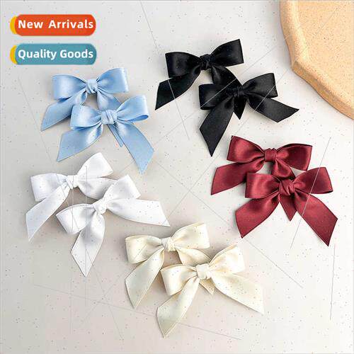 Japan Korea bow hairpin female simple versatile classic  sid