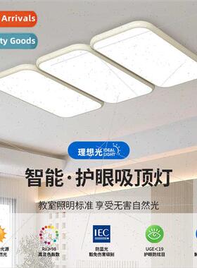 ving room master light modern simple atmosphere rectangle ha