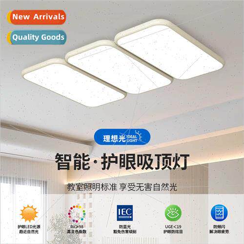ving room master light modern simple atmosphere rectangle ha